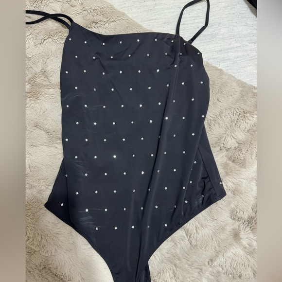 Rhinestone studded bodysuit - Picture 2 of 2